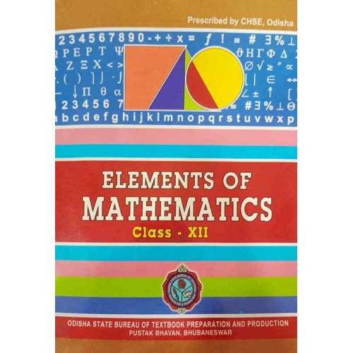 Elements Of Mathematics Class Xii