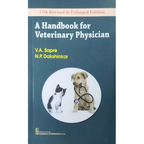 A Handbook For Veterinary Physician 17ed by V.A.Sapre
