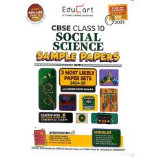 Cbse Class-10 Social Science Sample Papers With 3 Most Likely Paper Sets 2024-25