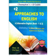 Champion’s +2 Guide +2 Approaches To English Class-XI 1st Yr