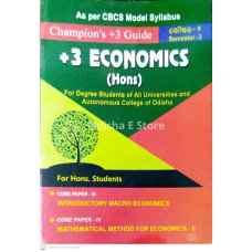 Champion’s +3 Guide +3 Economics (Hons) Core Paper-III & IV Semester-2