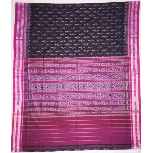 Maniabandhi Pink border Saree