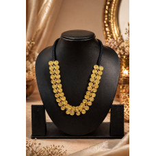 Swarna Chakra Spiral Dokra Necklace