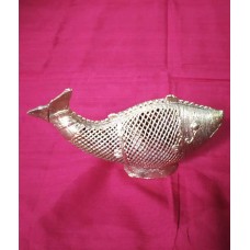Dhokra Handcrafted Collectible Golden Fish for Home Decor