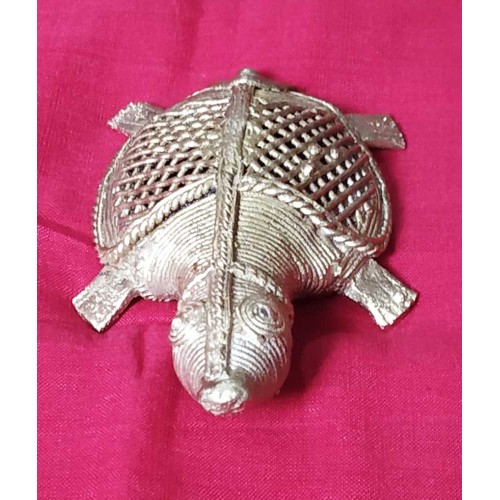 Dhokra Turtle Showpiece 2