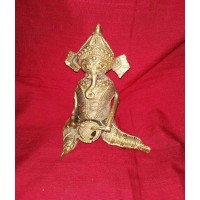 Ganesha playing musical instrument
