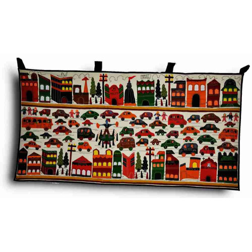Applique Wall hang unframed 047 Applique Wall hang unframed 047