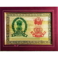 Corporate Logo Palm Leaf engraving Rs 16 per Sq Inch
