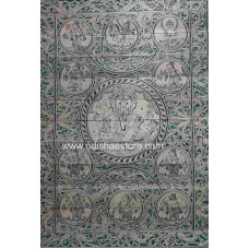 Lord Ganesha Palm Leaf