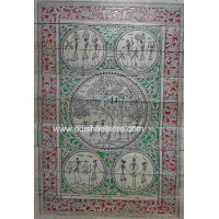 Tree Of LIfe With Tribal Village