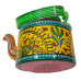 Tribal art (Saura) on kettle Tribal art (Saura) on kettle