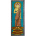 Buddha Standing Pattachitra Painting on Silk Buddha Standing Pattachitra Painting on Silk