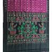 Exclussive English Letter Designed handloom silk sareee..