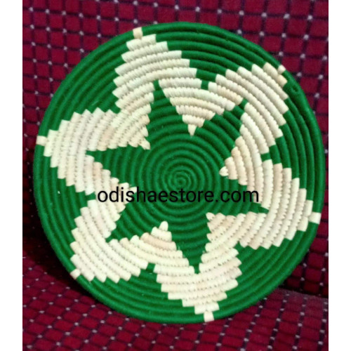 Sabai Grass & Wool Fruit Basket Multipurpose Tray Organiser Gift Hamper 3
