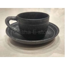  Stone Tea cup and plate 