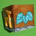 Wooden Painted Planter 2