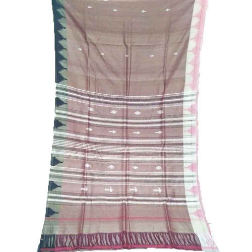 Green White Color Border Kotpad Handloom Tasar Saree