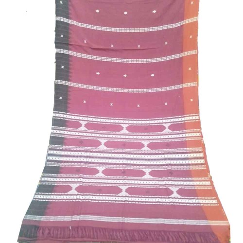 Pink Color Kotpad Handloom Cotton Saree