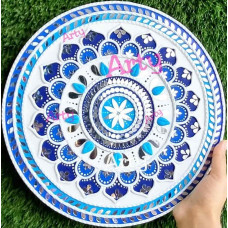 Floral Fusion Lippan Art Round 16 Inch Floral Fusion Lippan Art Round 16 Inch