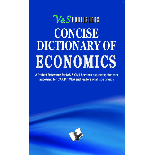 Concise Dictionary Of Economics