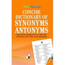 Concise Dictionary Of Synonyms Antonyms