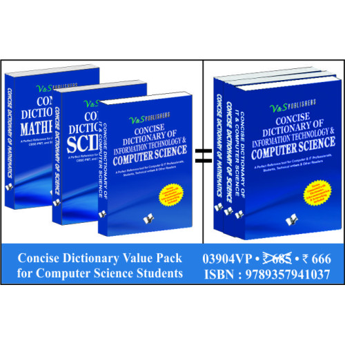 Concise Dictionary Value Pack For Computer Sciences Students