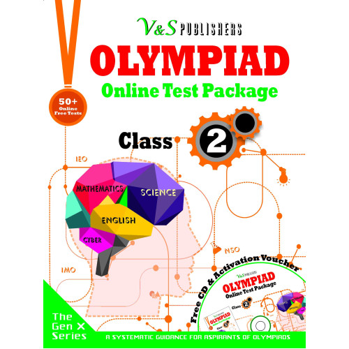 Olympiad Online Test Package Class 2 (Free CD With Activation Voucher)