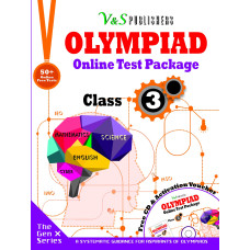 Olympiad Online Test Package Class 3  (Free CD With Activation Voucher)
