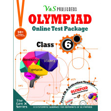 Olympiad Online Test Package Class 6 (Free CD With Activation Voucher)