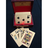 FANCY GOLDPLATED PLAYING CARD 3850464 FANCY GOLDPLATED PLAYING CARD 3850464