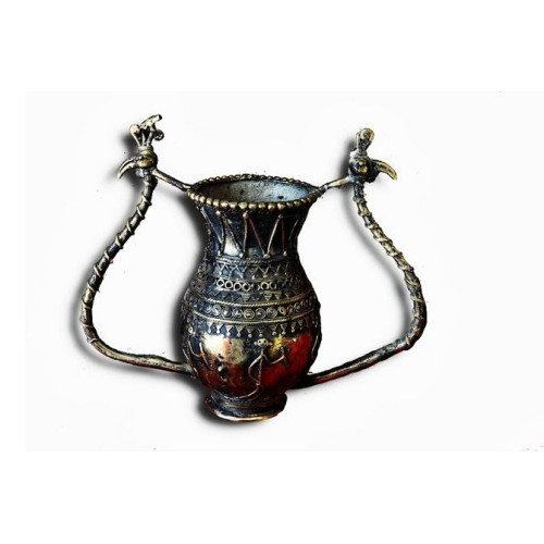 Brass Dokra Flower Vase 2