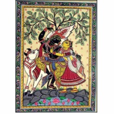 Lord Krishna With Radha0390