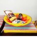 Sabai Grass & Wool Fruit Basket Multipurpose Tray Organiser Gift Hamper