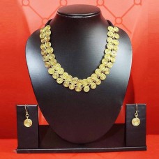 Tribal Handmade Dhokra Coiled Ensemble Necklace with Earrings