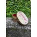 Oval Palm Leaf Jewellery Box Peacock