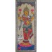 Pattachitra Goddess Laxmi on Silk