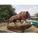 Scrap metal life size animal