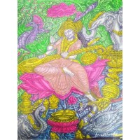 Maa Saraswati 2 Painting