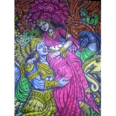 Radha Krishna Modern Painting 3