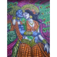 Radha Krishna Modern Painting 4