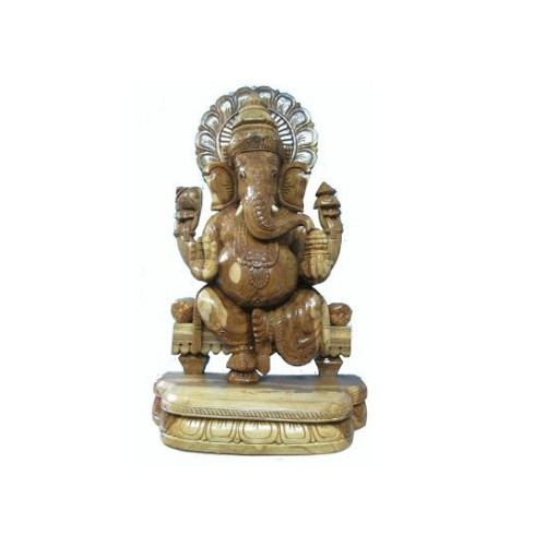 Wooden Ganesha 3