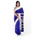 Blue With White Border Handwoven Kotpad Saree
