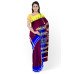 Maroon Body with Blue and Yellow Border Kotpad Handwoven Saree