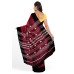 Maroon With Black Border Hand Woven Kotpad Saree