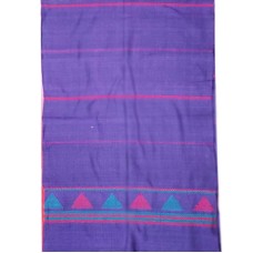 Purple Color Handwoven Kotpad Cotton Stole