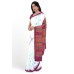 White With Pink Border Hand Woven Kotpad Saree
