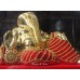 Ganesha Resting Golden and Red