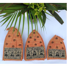HAND-PAINTED MADHUBANI TEA COZY 9