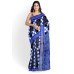 Sambalpuri Blue Black Milan Saree