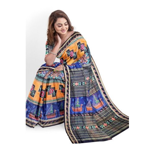 Sambalpuri Boita Chakra G200 Saree